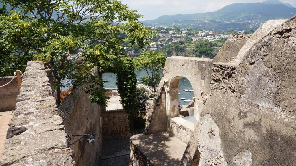 things to do in Ischia - a view from Aragonese Castle